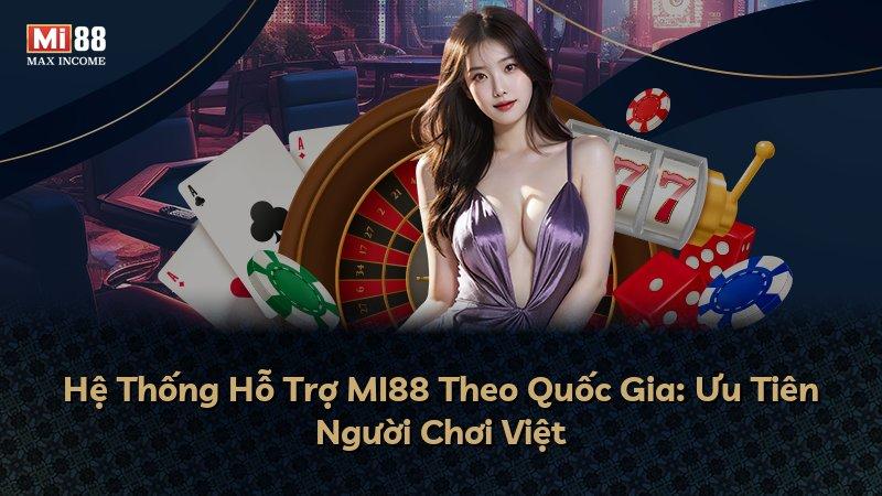 Hệ Thống Hỗ Trợ MI88 Theo Quốc Gia: Ưu Tiên Người Chơi Việt