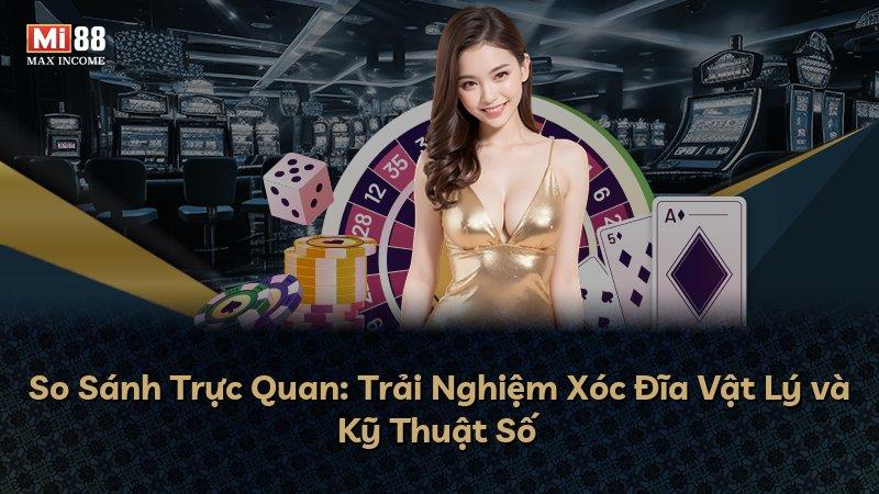 So Sánh Trực Quan: Trải Nghiệm Xóc Đĩa Vật Lý và Kỹ Thuật Số